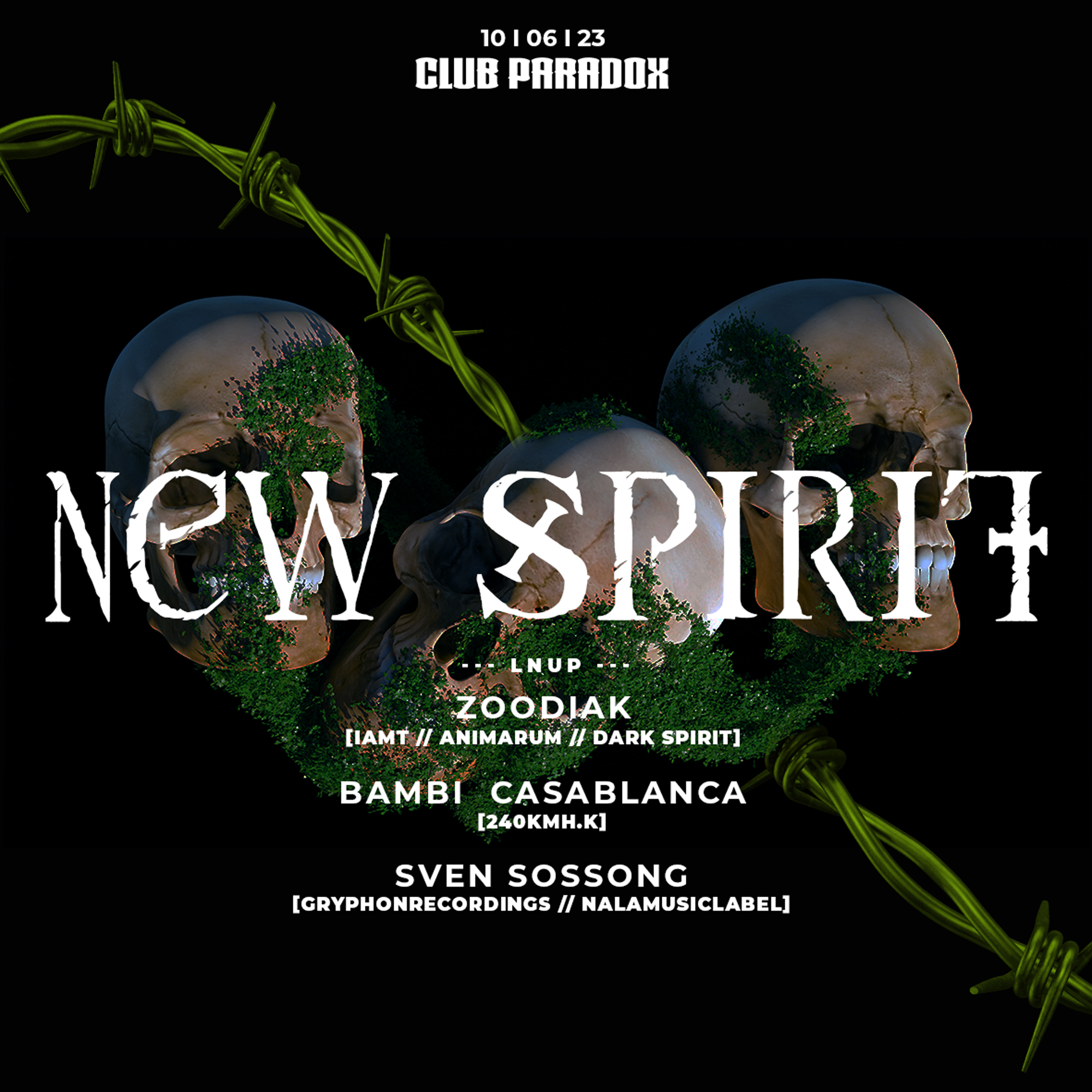 10.06 New Spirit: Zoodiak & Bambi Casablanca & Sven Soosong